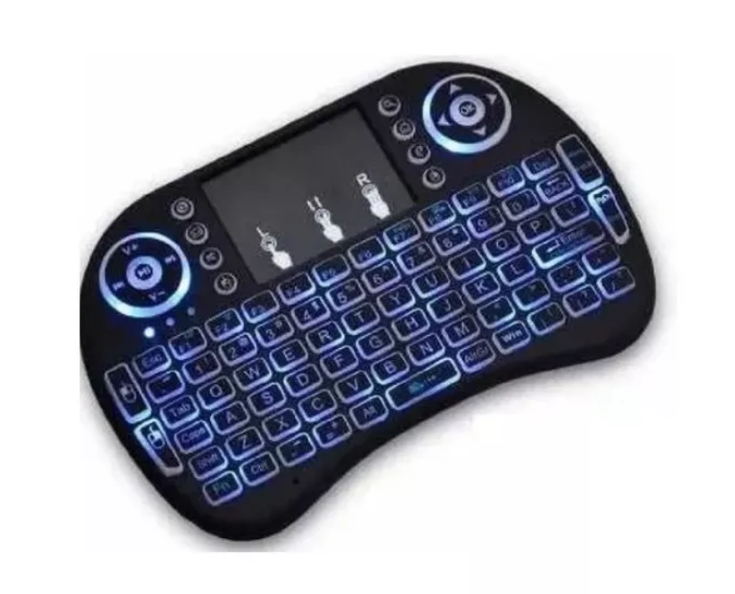 Mini Teclado Con Luz Inalámbrico-0
