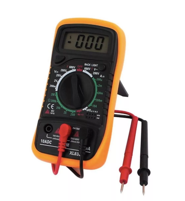 Tester Multitester Multimetro Digital Lcd Xl-830l-0