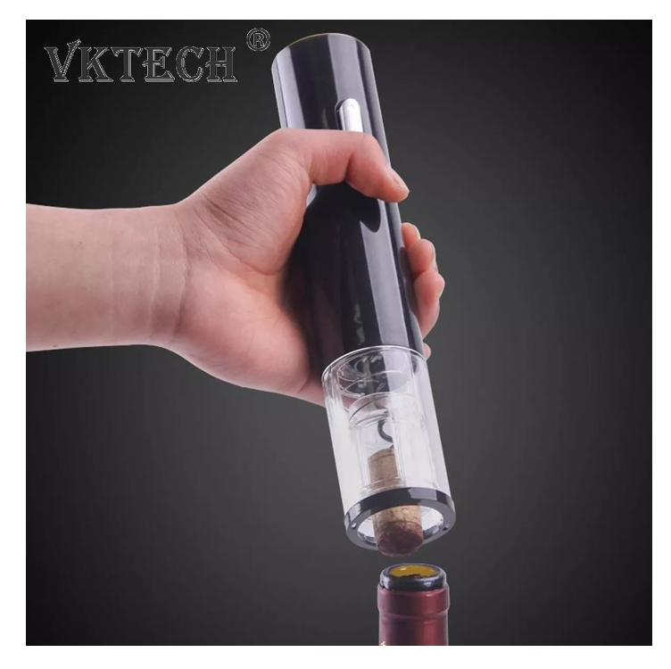 Abridor De Botellas De Vino Eléctrico Sacacorchos + Cortador-3