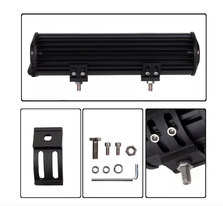 Barra Led Neblinero 240w Luces 4x4 Camioneta Expansion-1