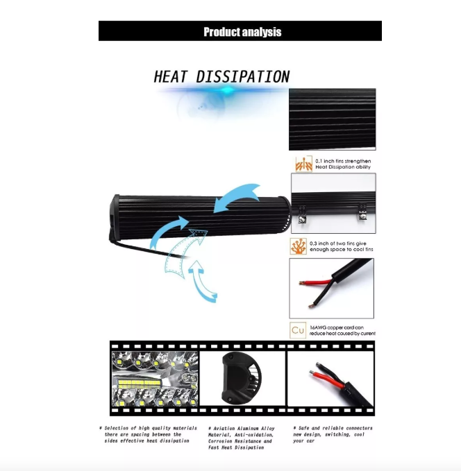 Barra Led Neblinero 240w Luces 4x4 Camioneta Expansion-2
