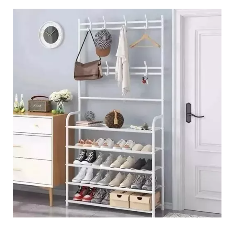 Organizador Zapatero Colgador Perchero 5 Niveles 5 Ganchos-1