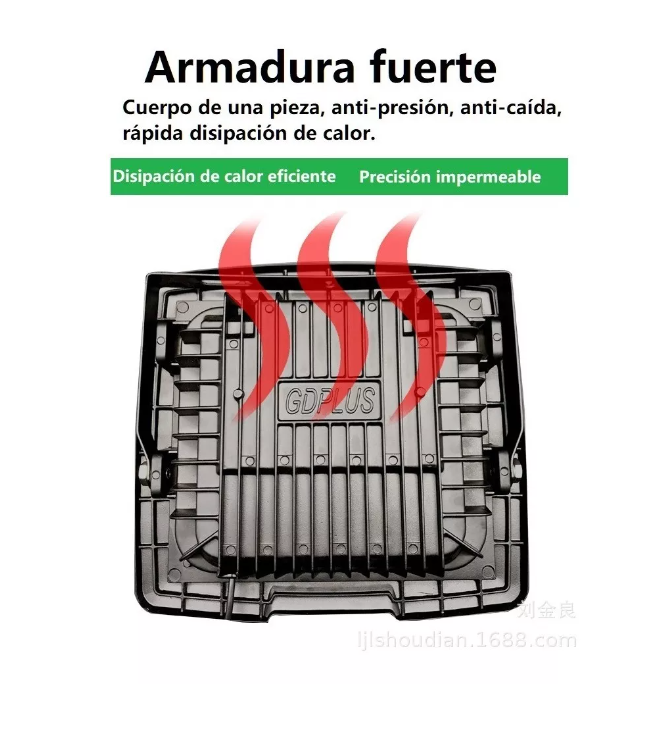 Lámpara Foco Solar Led 70w Flood Panel Solar Control Remoto-4