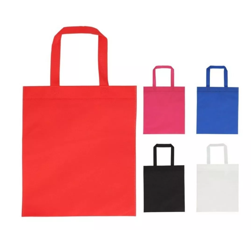 Pack 12 Bolsa Tnt Ecológica Reutilizable Reciclable 58x36cm-0