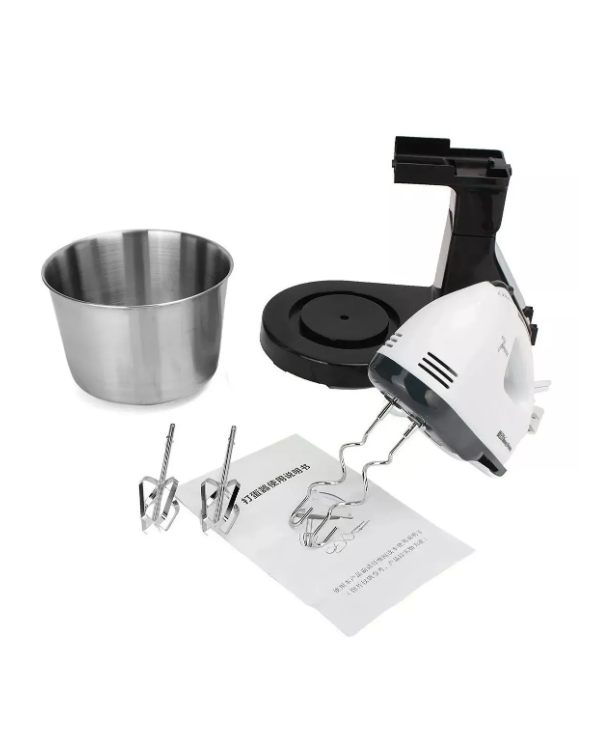 Batidora de pie Haeger HG-6637 blanca 50 Hz x 60 Hz 220 V - 240 V-2