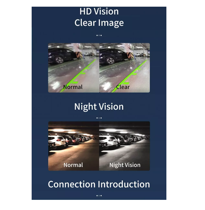 Hd Camara Auto Retroceso Visión Nocturna Infrarrojo -4