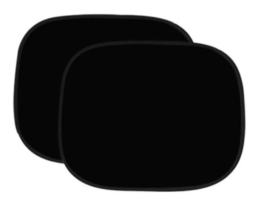 Kit Par Cortina Quitasol Parasol Ventana Para Auto 50x62cm-0