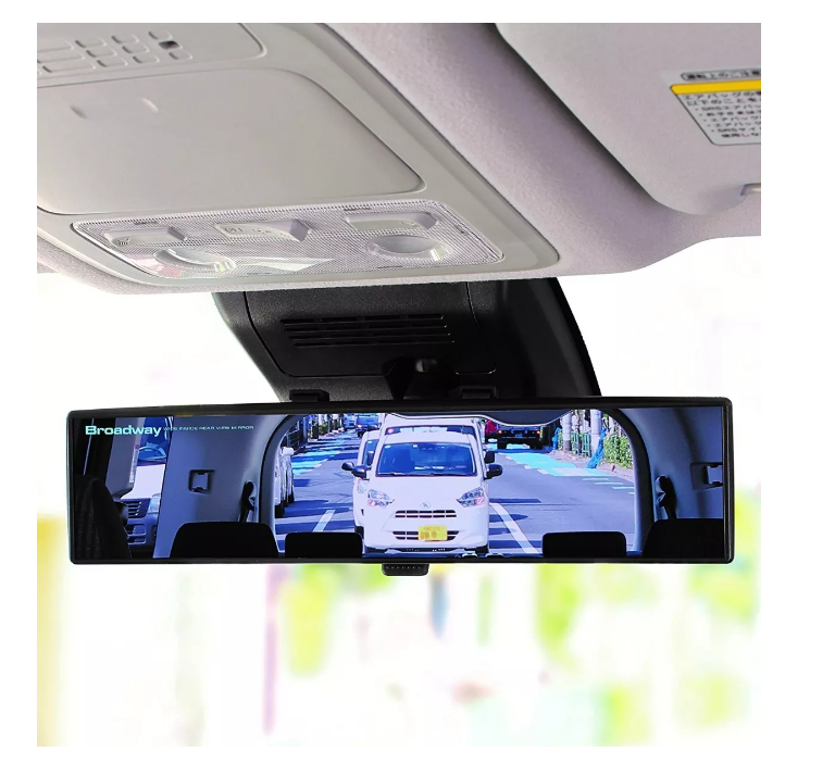Espejo Retrovisor Panorámico 27cm Interior Auto Antirreflejo-2