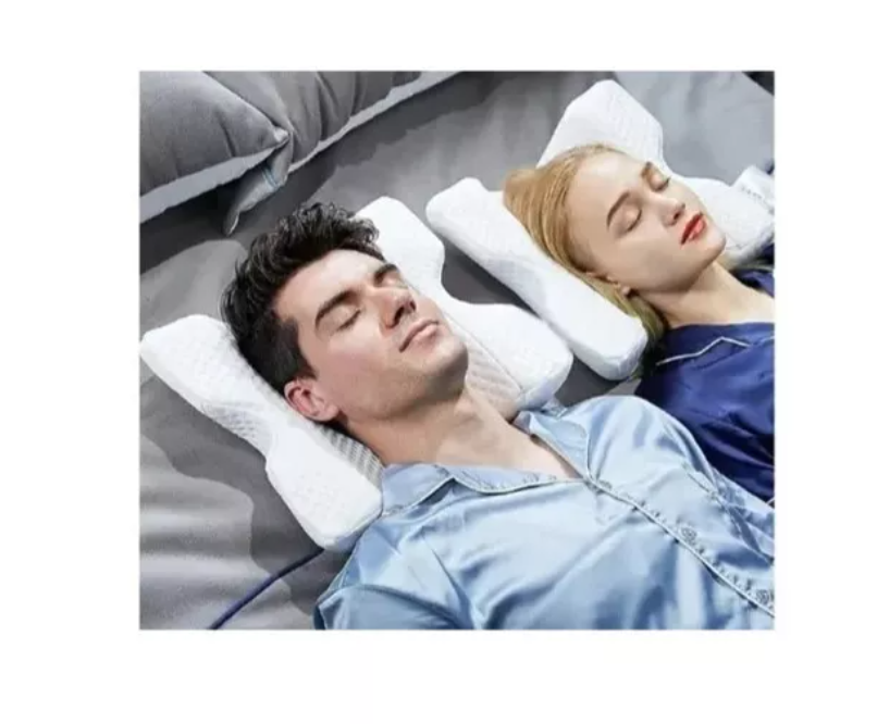 Almohada Con Memoria De Rebote Curvo-3