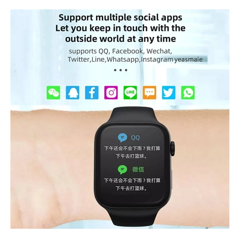 Reloj Inteligente Smartwatch Z51 Deporte Actividad Cardiaca-6