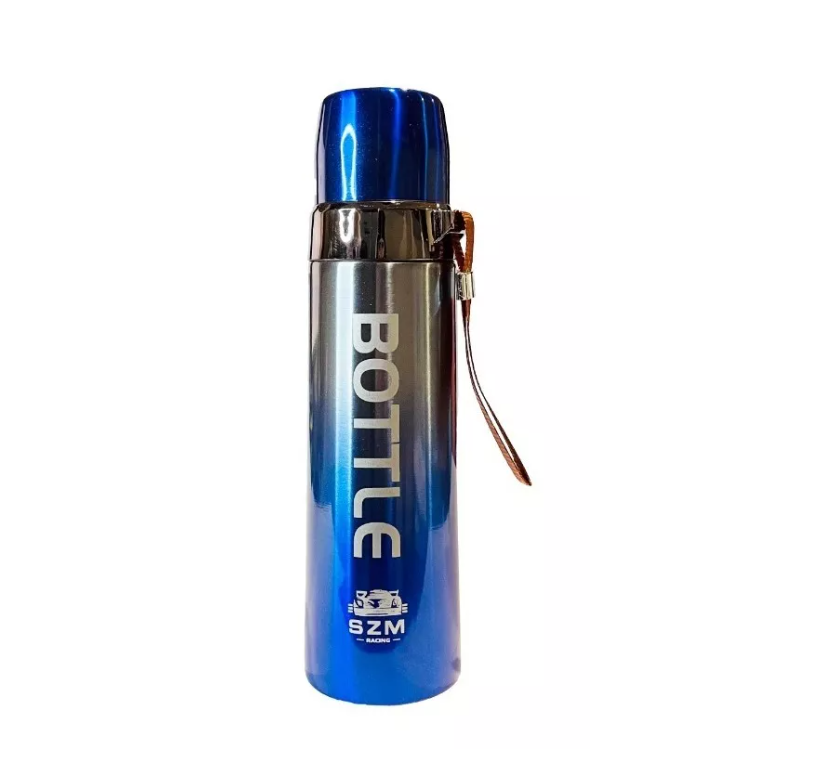 Termo Acero 650ml Agua Bebida Caliente Frio Camping Viaje-1