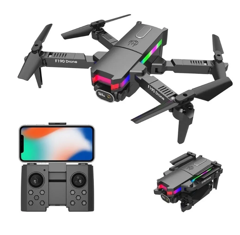 Mini Drone Cámara Full Hd Wifi 2,4 Ghz Smart Fpv Plegable-0