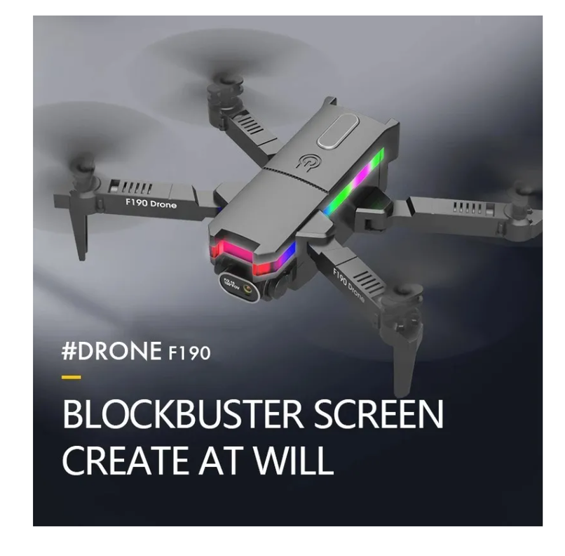 Mini Drone Cámara Full Hd Wifi 2,4 Ghz Smart Fpv Plegable-3