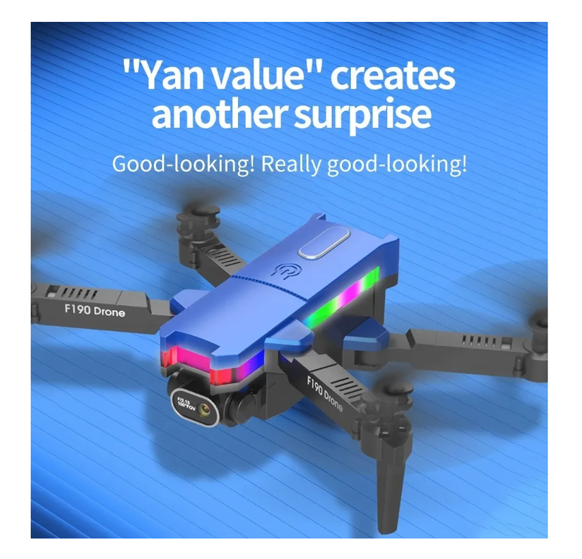 Mini Drone Cámara Full Hd Wifi 2,4 Ghz Smart Fpv Plegable-7