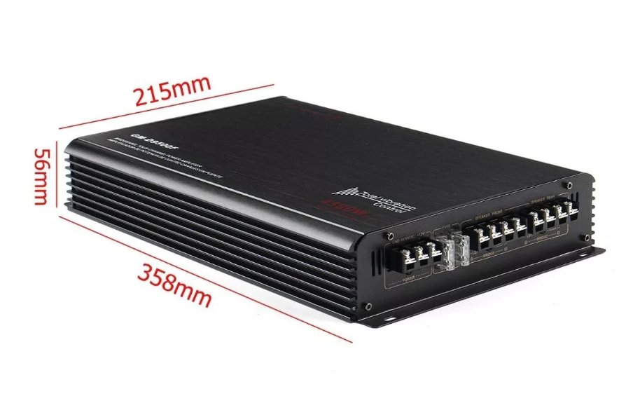 Amplificador Auto Estéreo Audio 4 Canales 4500w 12v-2