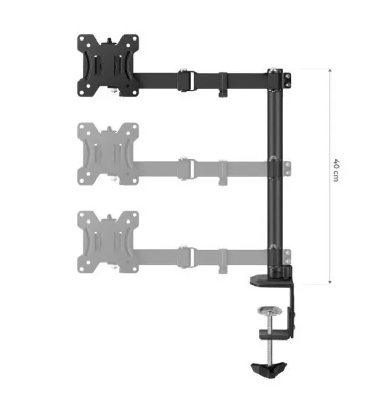Soporte Monitor Doble Brazo Tv Escritorio Articulado 12 A 27-1