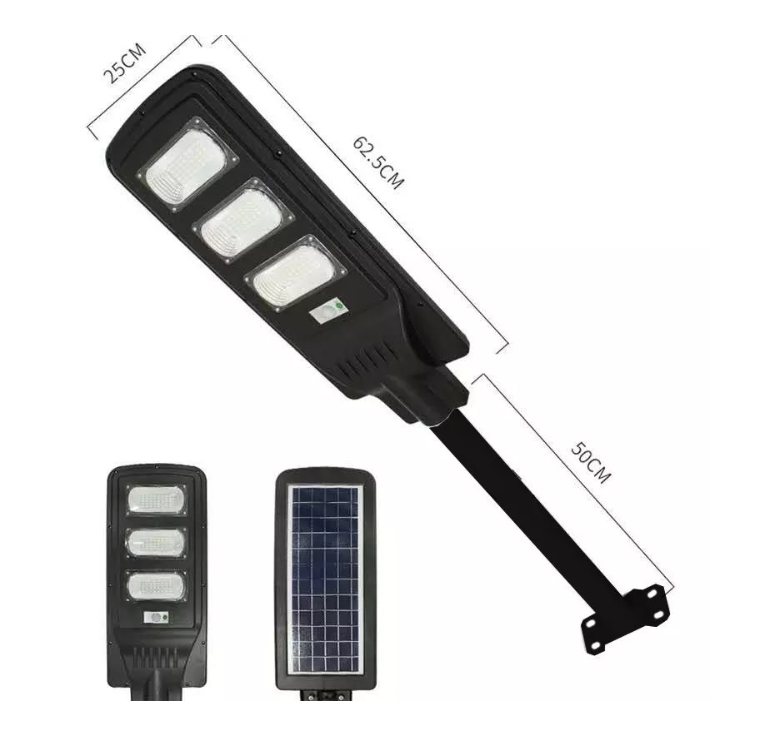 Foco Solar 150 Led 120w Sensor Movimiento Control Remoto-1