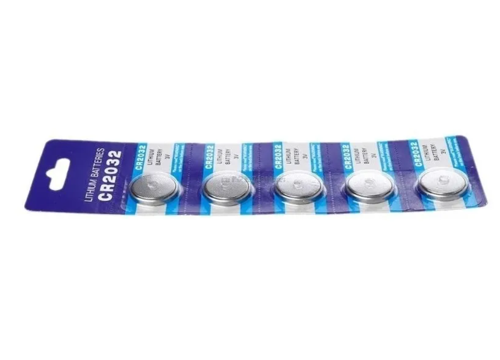 Pack 5 Pilas Micro Litio Bateria Boton Cr2032 3v-3