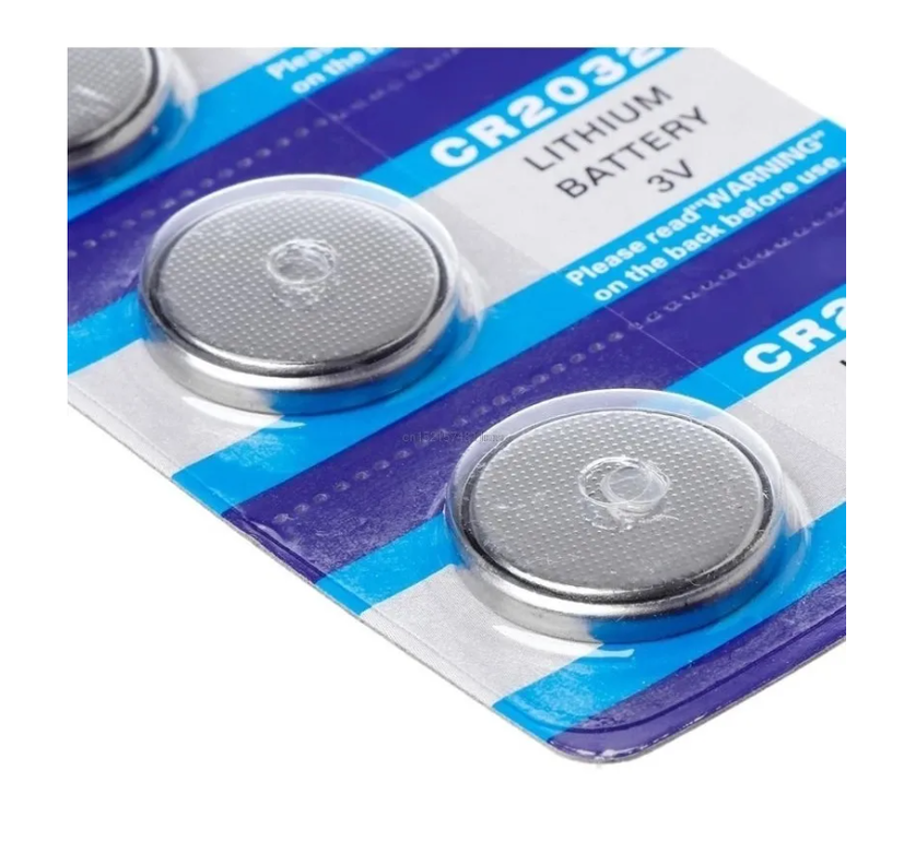 Pack 5 Pilas Micro Litio Bateria Boton Cr2032 3v-7