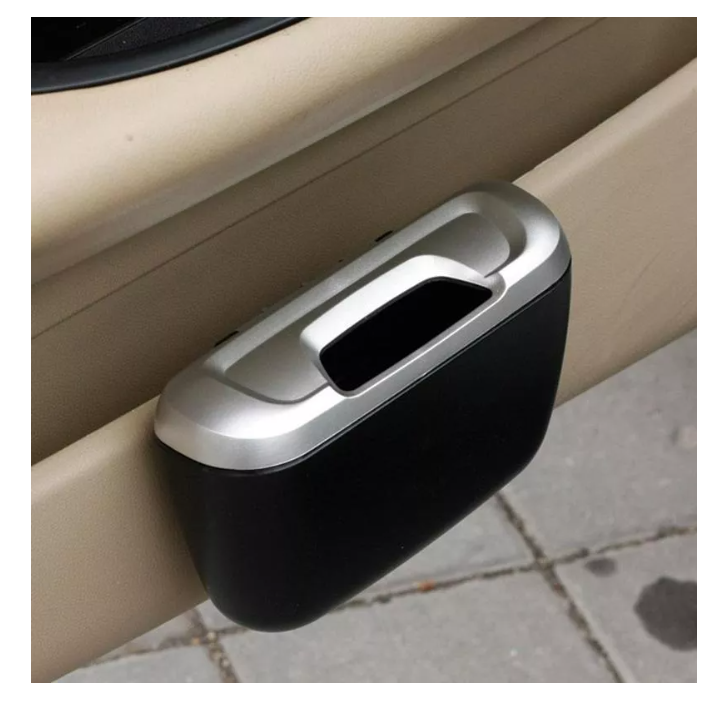 Basurero Auto Portátil Papel Organizador Higiene Sanitario-6