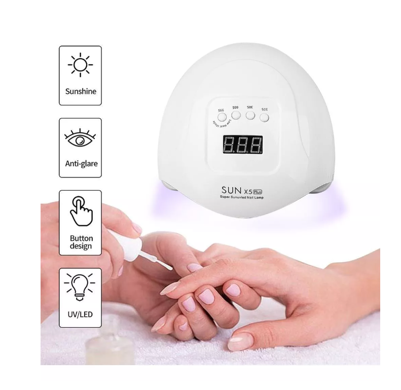 Lampara Secador Uñas Uv Led 80w-4