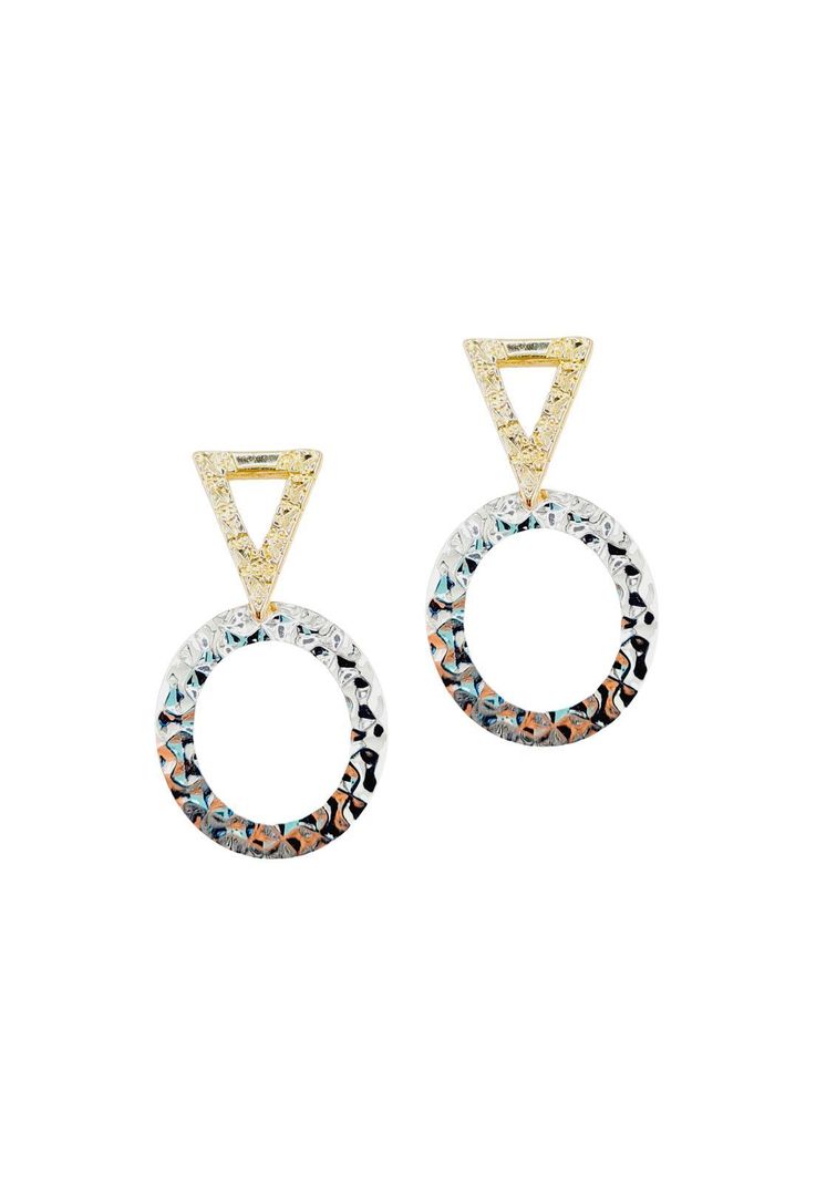 Aros Fiona Baño de Oro 24k-0