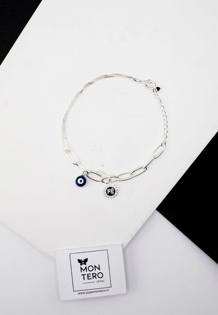 Pulsera Mara Silver Con Baño de Oro 24k-1