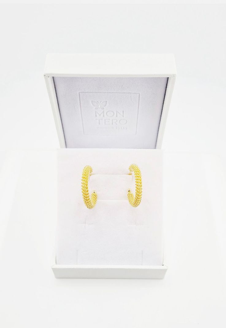 Aros Anny Gold Baño de Oro 24k-2