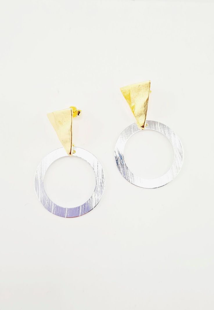 Aros Rio Baño de Oro 24k-1