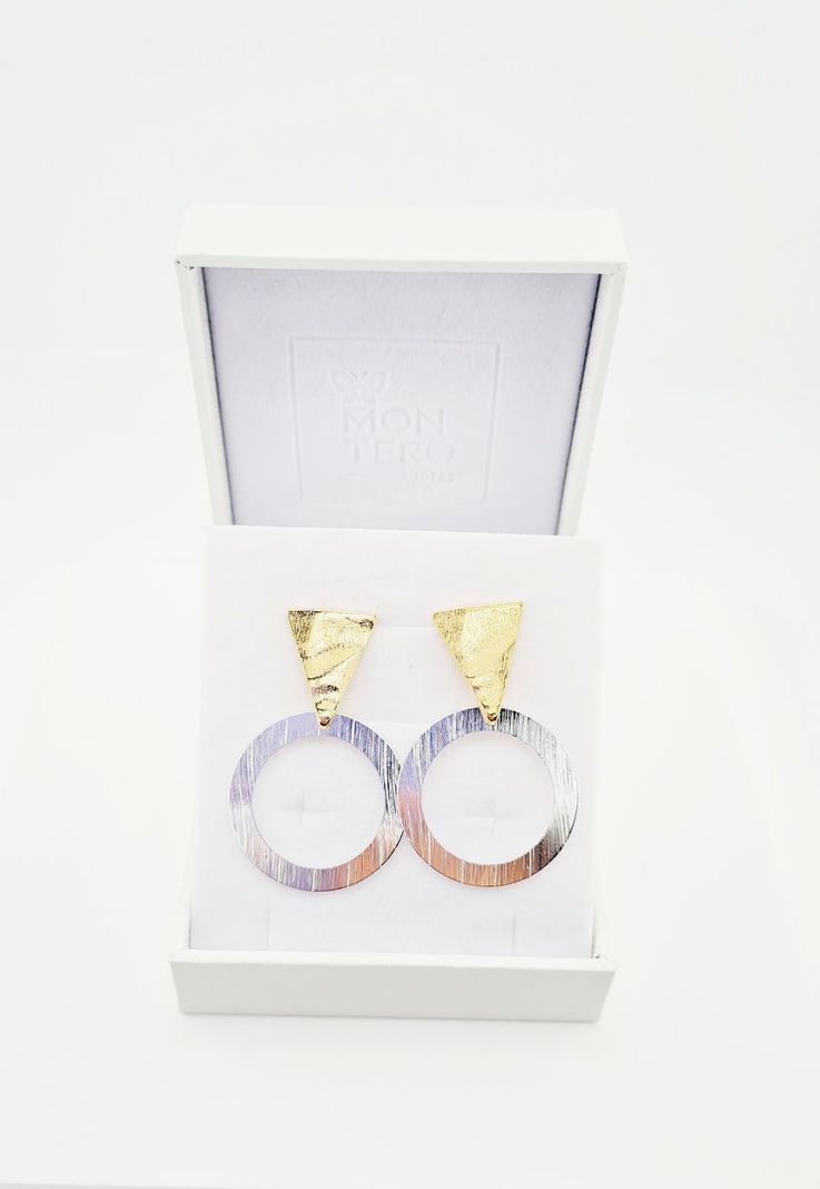 Aros Rio Baño de Oro 24k-2