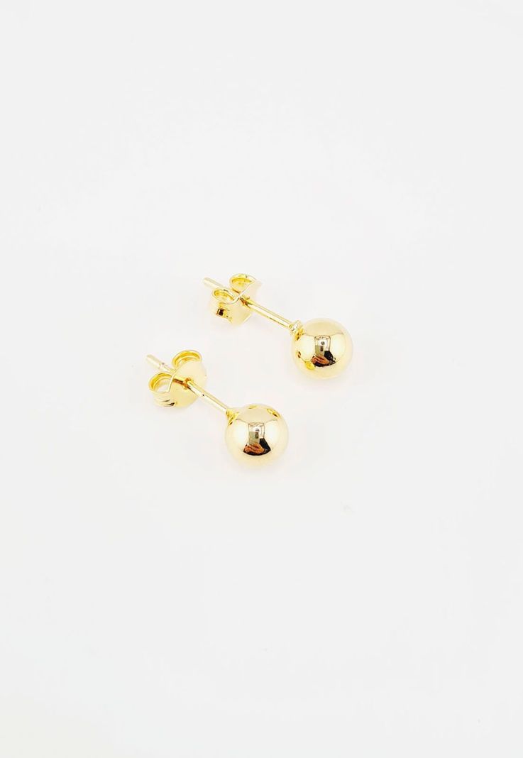 Pack Aros de Plata Con Baño de Oro 24k Niza-4