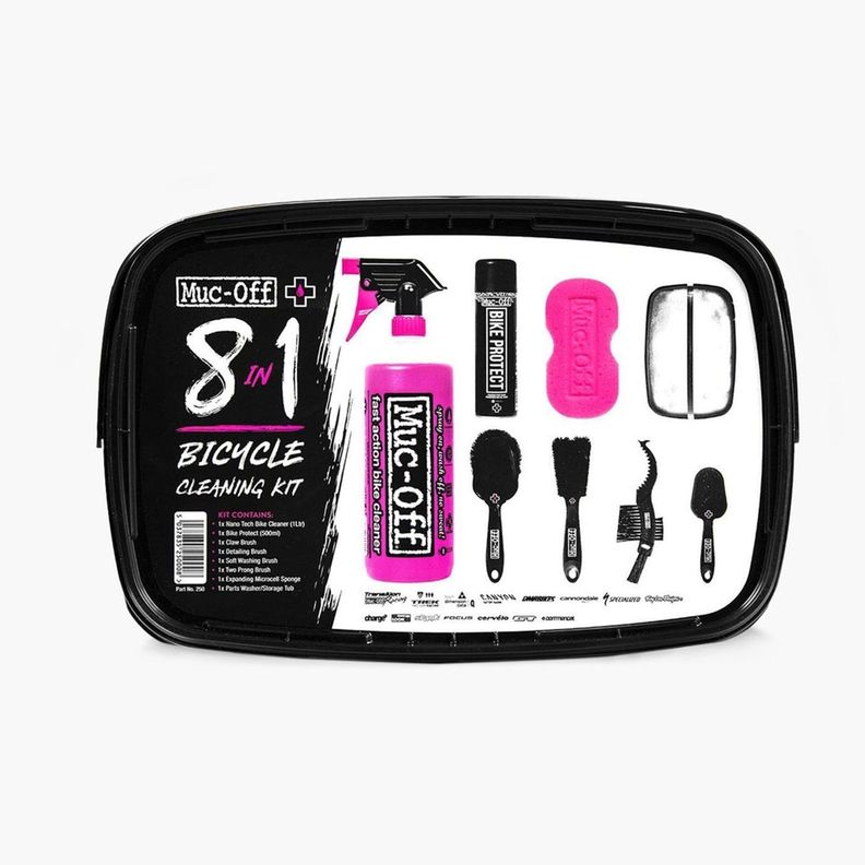 KIT DE LIMPIEZA DE BICICLETA 8 EN 1 MUC-OFF-1