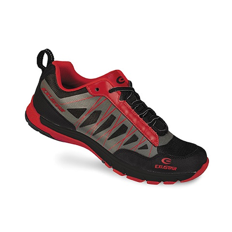 Zapatilla Exustar Sm825-RD /Cordon Nº37 BLACK/RED-0