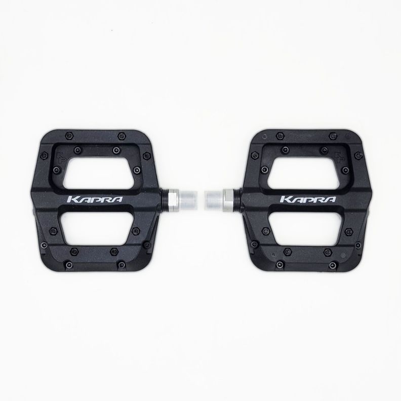 PEDAL KAPRA NYLON PIN METALICO ROD SELLADO BLACK-2