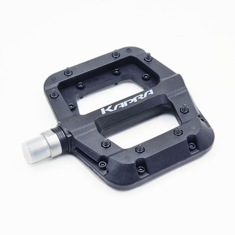PEDAL KAPRA NYLON PIN METALICO ROD SELLADO BLACK-1