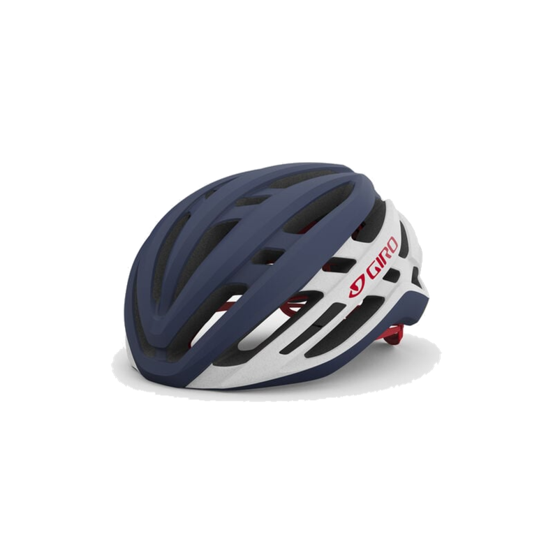 CASCO GIRO AGILIS MATE MIDNIGHT/WHITE/RED-0