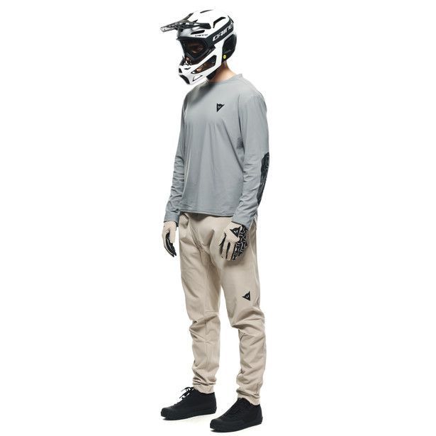 JERSEY MTB MANGA LARGA HGR  DAINESE  GRIS-3