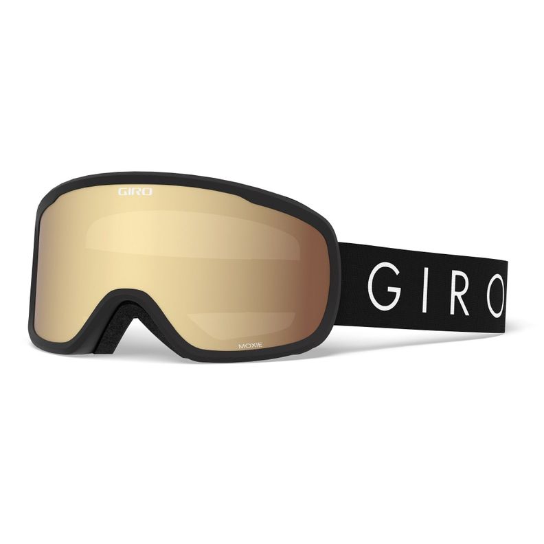 ANTIPARRA SNOW GIRO MOXIE BLACK LIGHT LENTE AMBR GLD/YELLOW-0