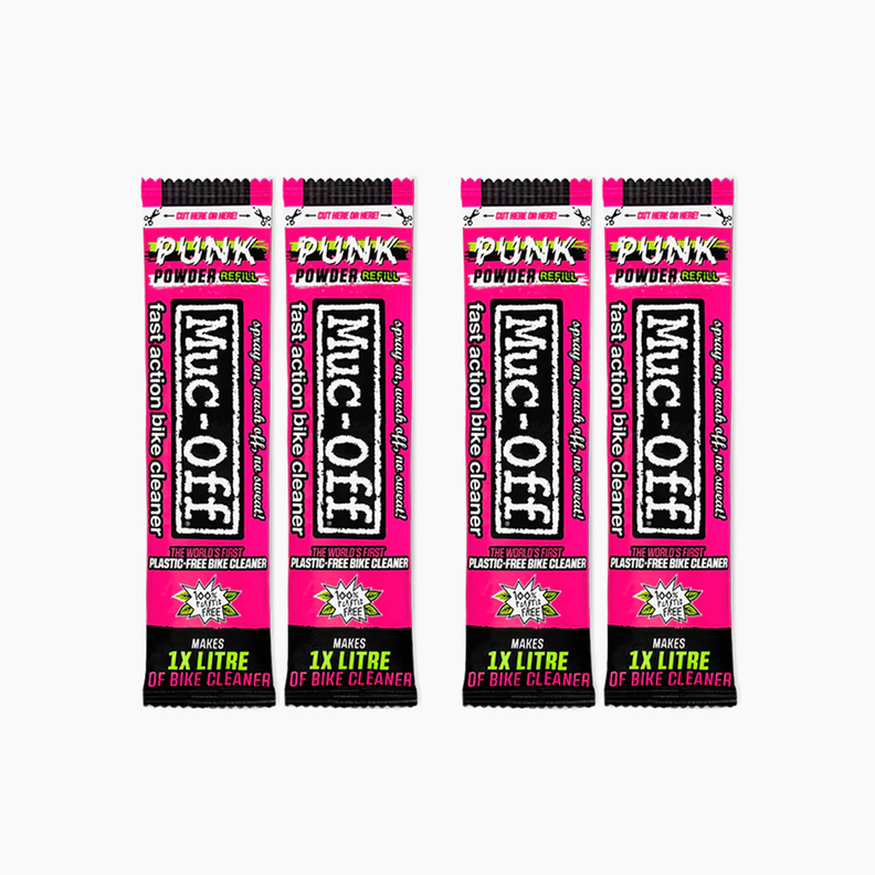 Kit Muc-off Bottle for life (Botella + 4 Punk Powder)-1