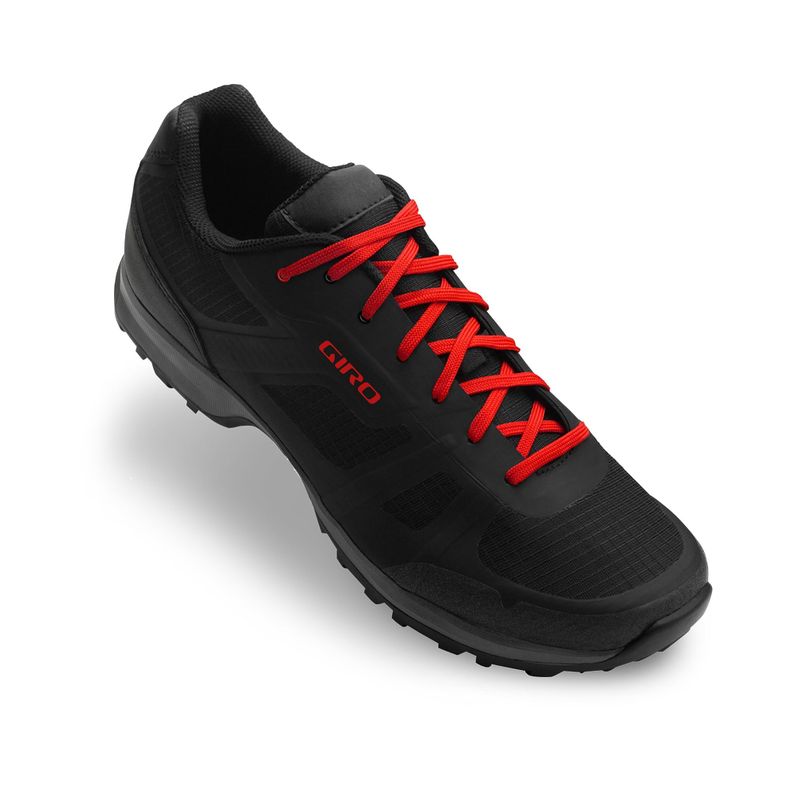 ZAPATILLA DE BICICLETA GIRO GAUGE BLACK/BRT RED-0
