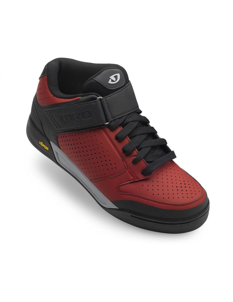 ZAPATILLA GIRO RIDDANCE MID DK RED/BLK-0