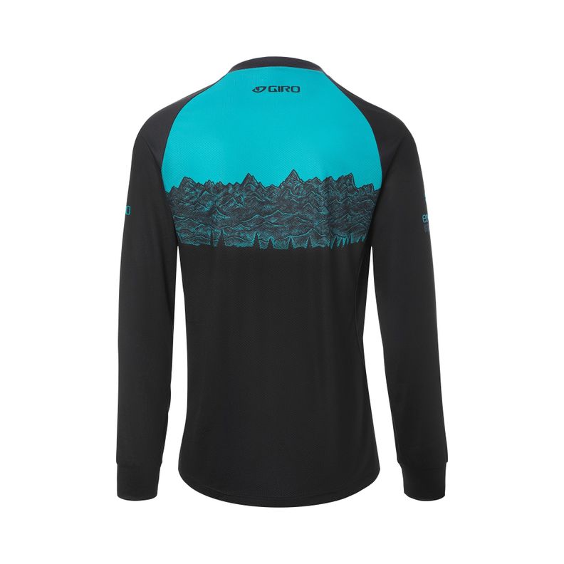 JERSEY GIRO ROUST MEN LS EWS BLACK-1