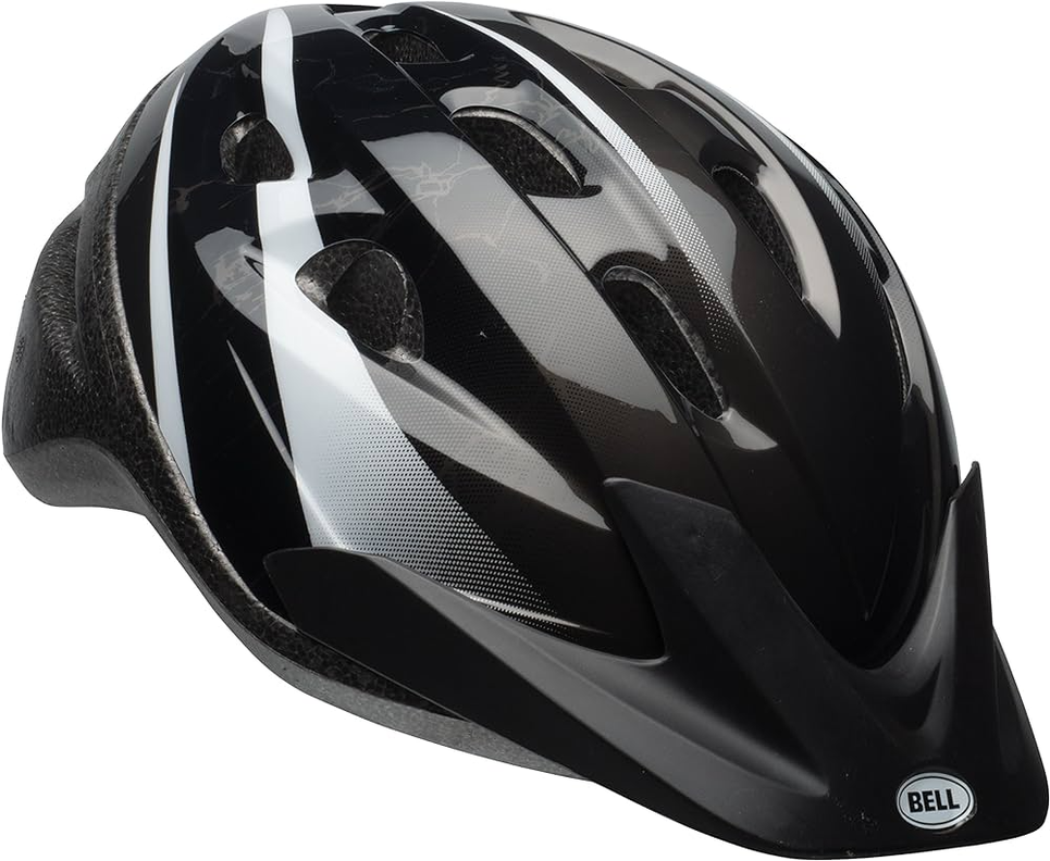 CASCO BELL YOUTH RICHTER BLACK/WHITE Negro