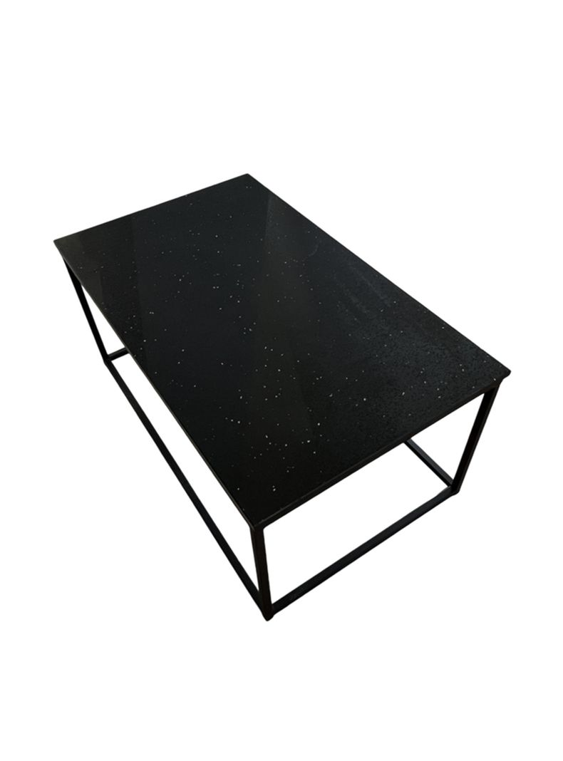 Mesa de Centro Cuarzo Negro Galaxy 100x60 cm-1