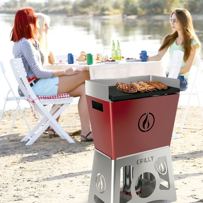 Asador a pellet Grilly-1