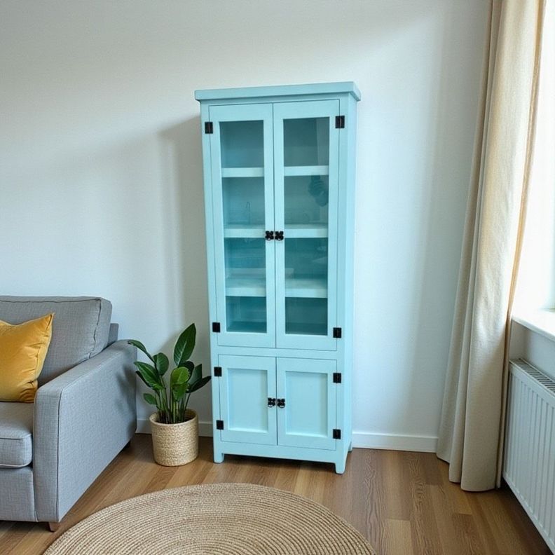 Vitrina de madera