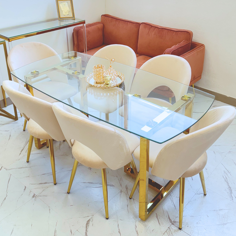 Juego de comedor de 6 Sillas Modelo Verona-1