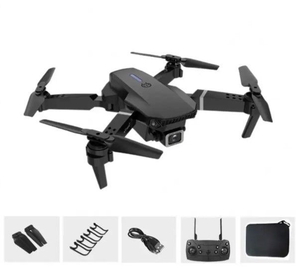 E88: Tu Dron Plegable Ideal para Aventuras Sin Límites-1