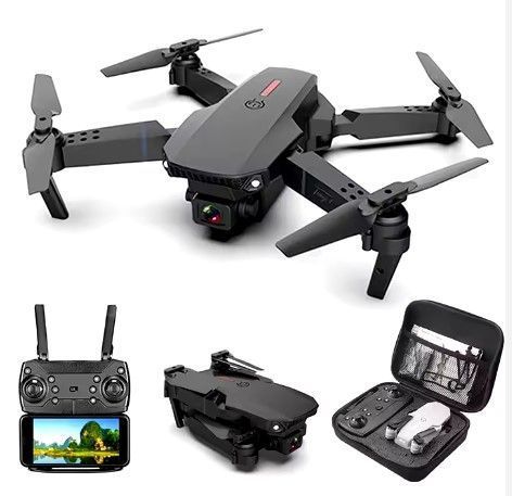 E88: Tu Dron Plegable Ideal para Aventuras Sin Límites-2