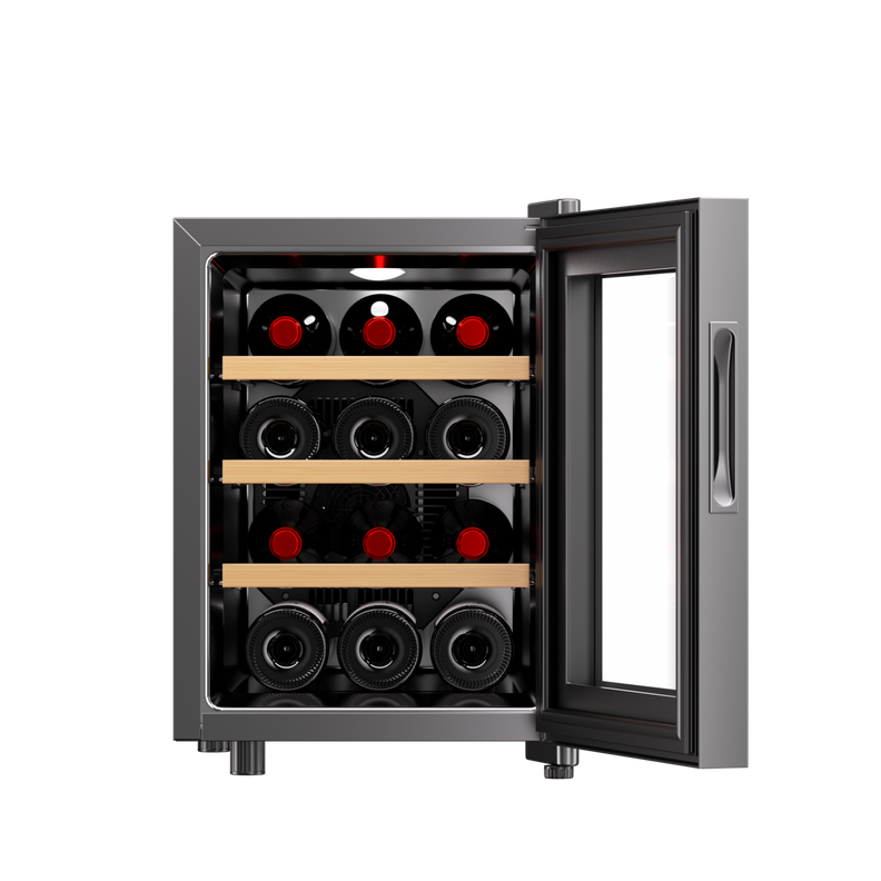 Cava De Vino Termoeléctrica 12 Botellas Panel Touch Noblex-4